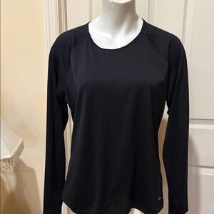 Patagonia Women's Performnce Classic Black Long Sleeve Baselayer XL Unisex